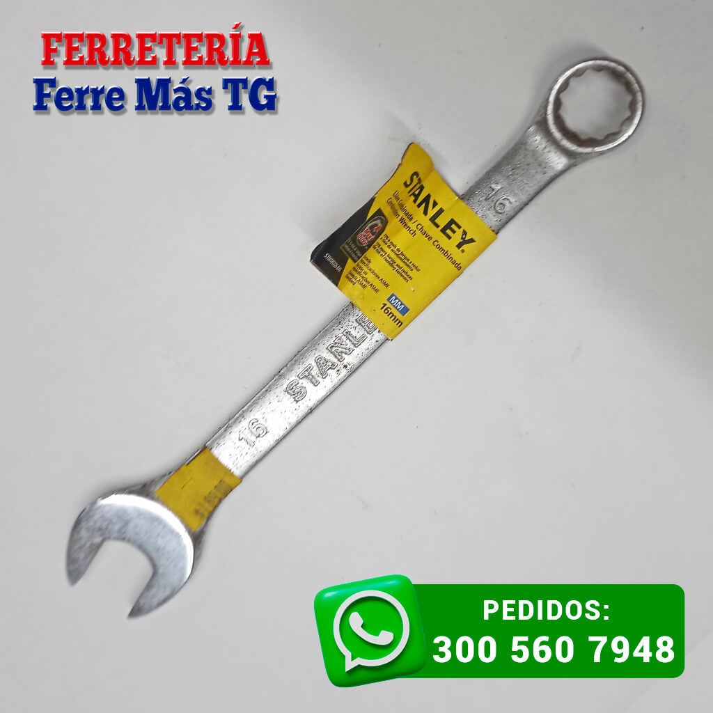 Llave Combinada de 16 mm Stanley – Ferretería